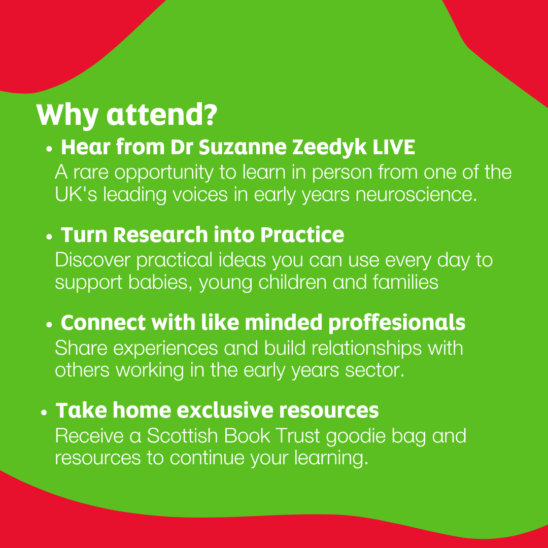 Dr Suzanne Zeedyk In-Person Training Day - Inverness - 23 September 2026