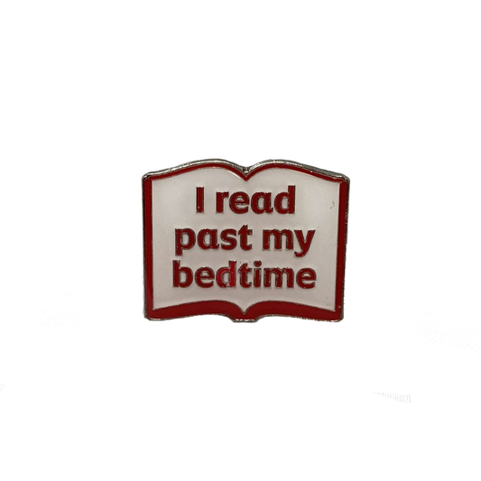 I read past my bedtime pin badge bundle