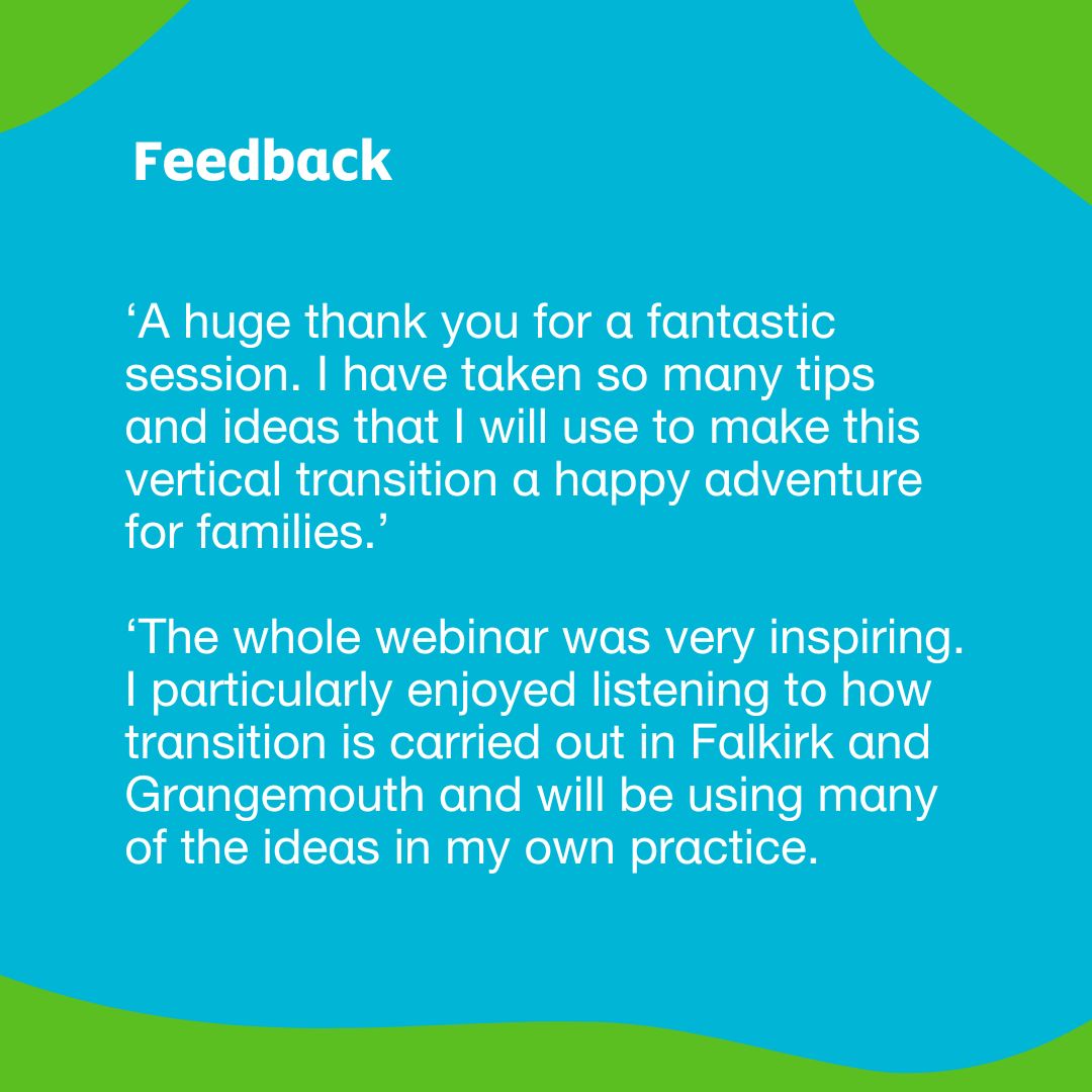 Online workshop – Supporting transitions with stories, songs and rhymes