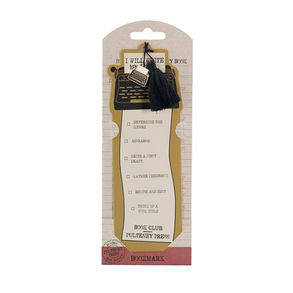 I Will Write my Book bookmark