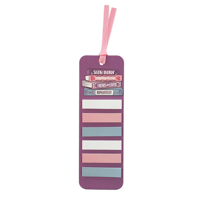 Romantasy bookmark with sticky tabs