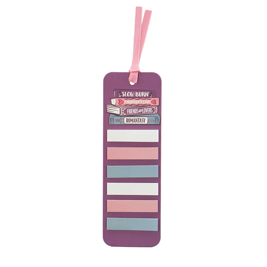 Romantasy bookmark with sticky tabs