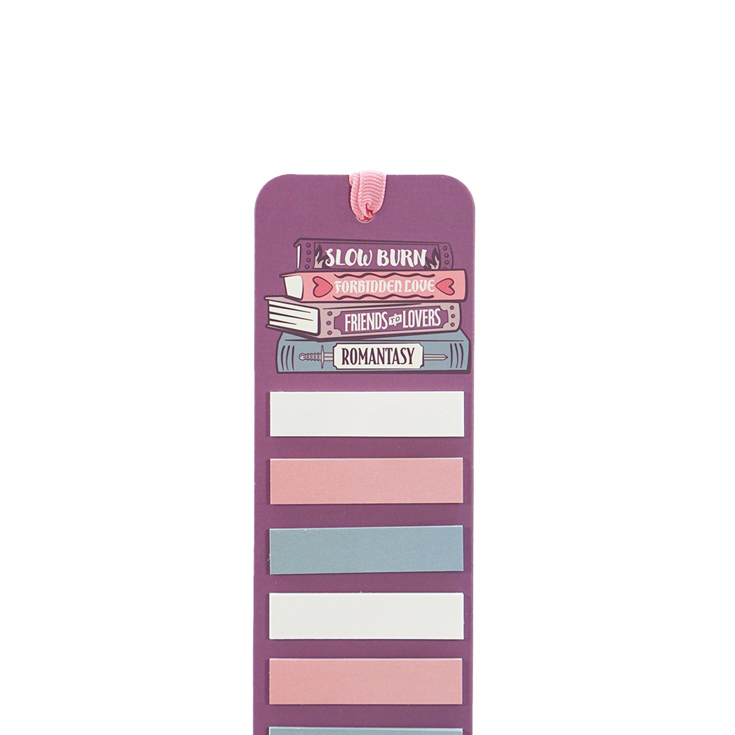 Romantasy bookmark with sticky tabs