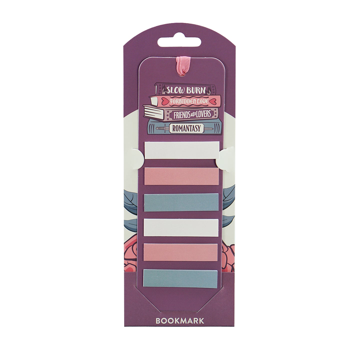 Romantasy bookmark with sticky tabs
