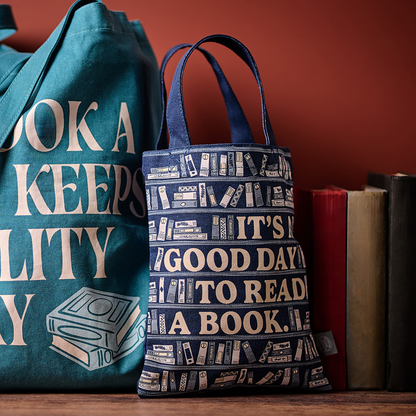 It's a Good Day to Read a Book small tote bag