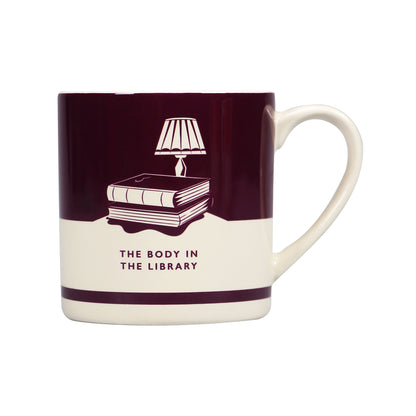 Agathe Christie 'The Body in the Library' mug