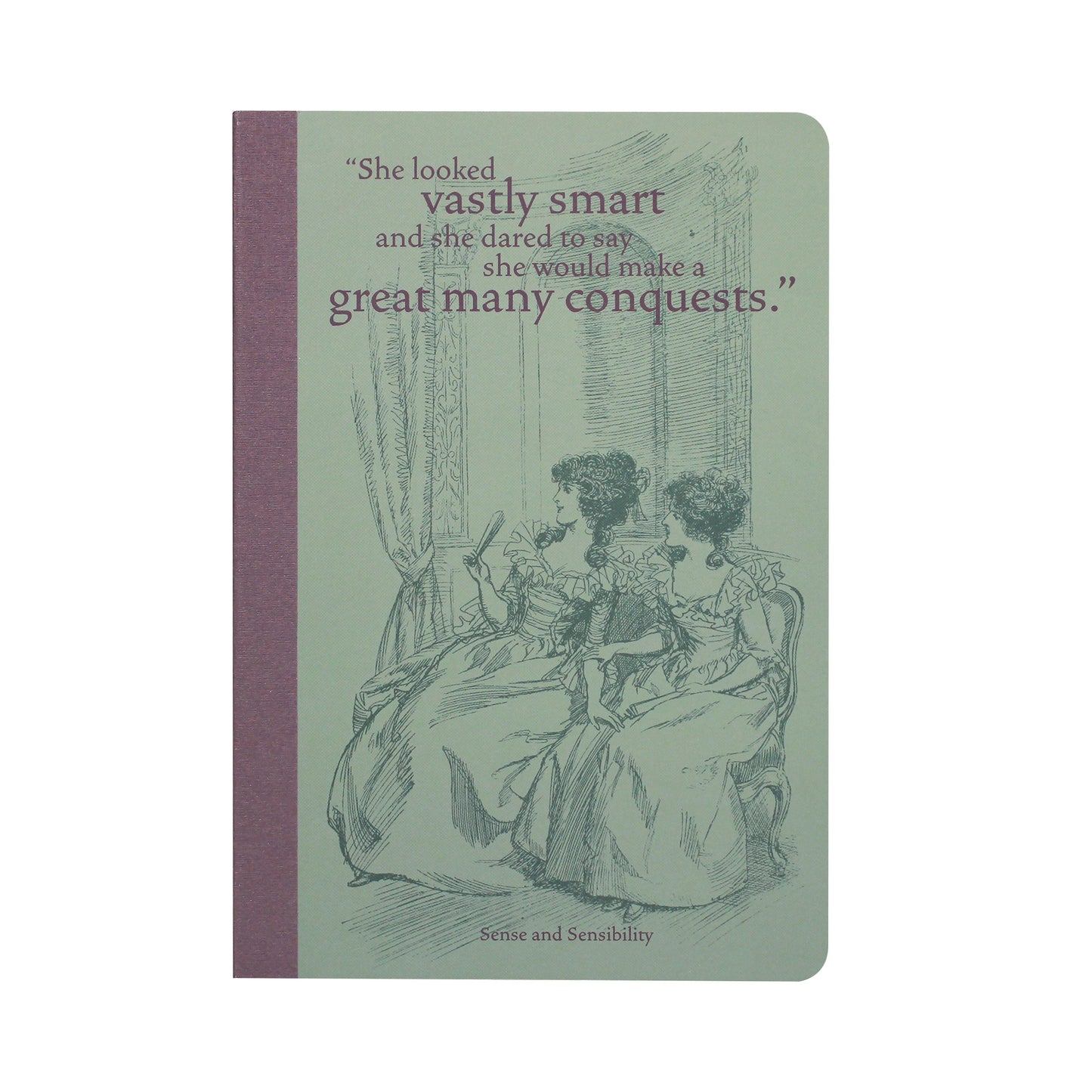 Jane Austen 'Sense and Sensibility' A5 notebook