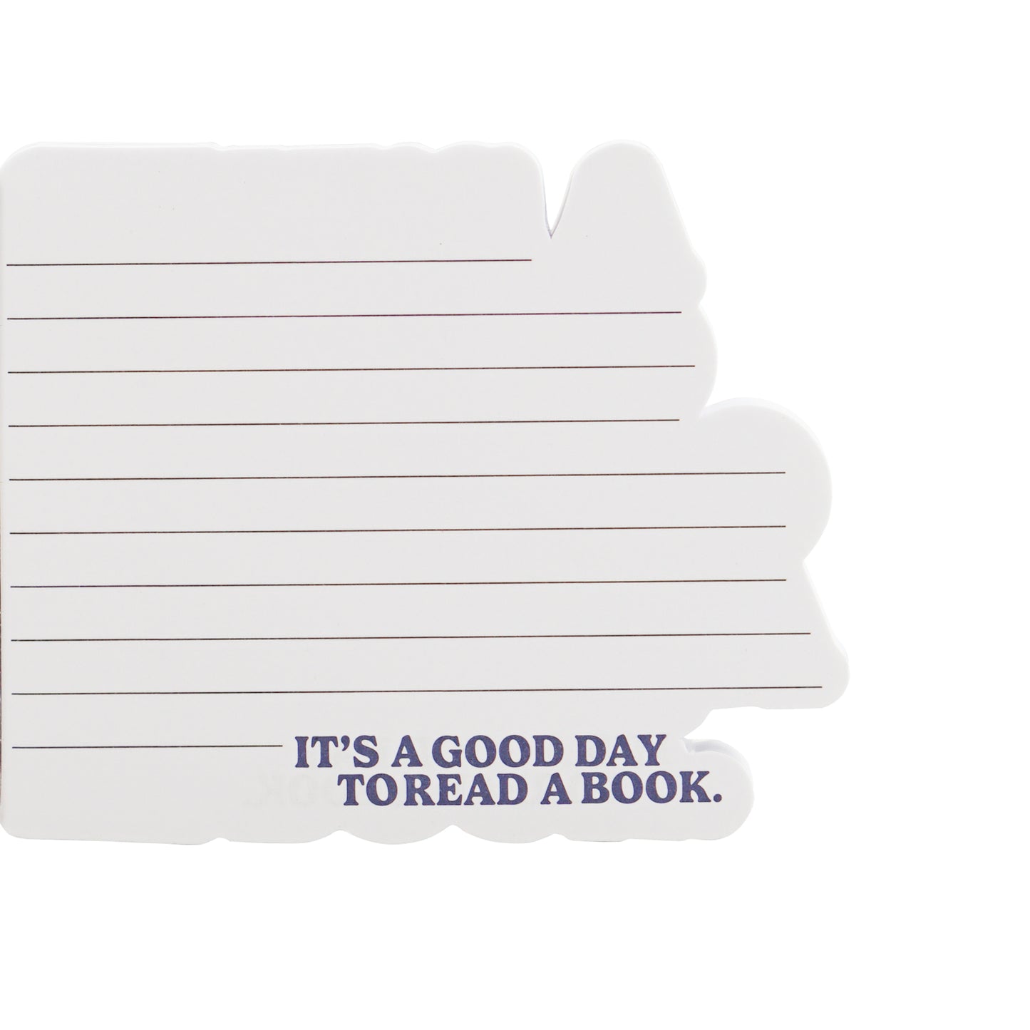 It's a Good Day shaped pocket notebook
