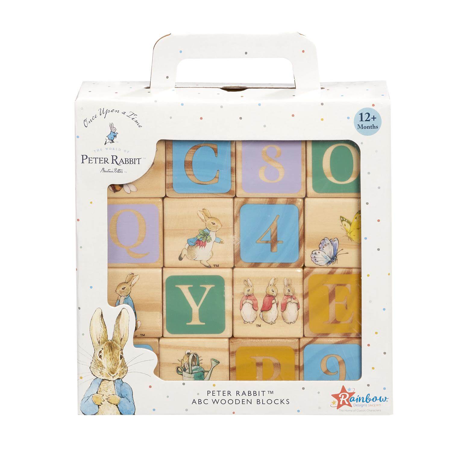 Peter rabbit wooden blocks on sale