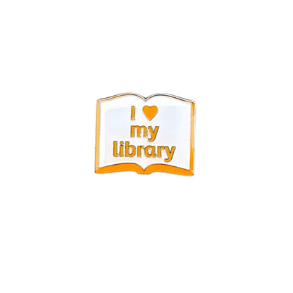 I love my library pin badge bundle