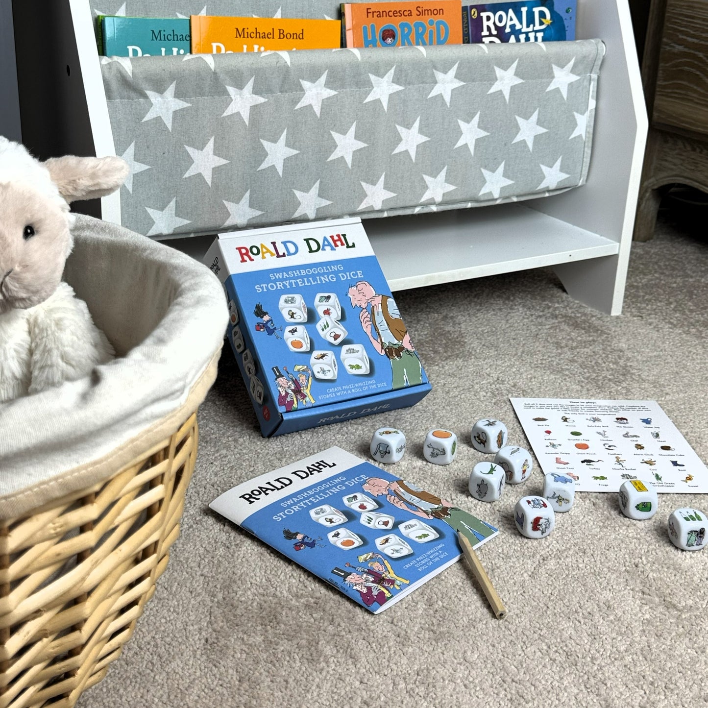 Roald Dahl Swashboggling Story Dice Game