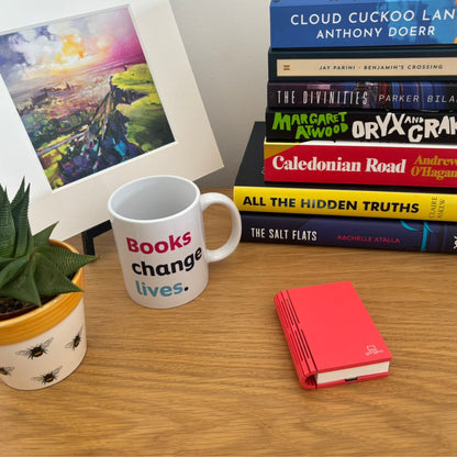 Coral Red Super Mini Smart Book Light