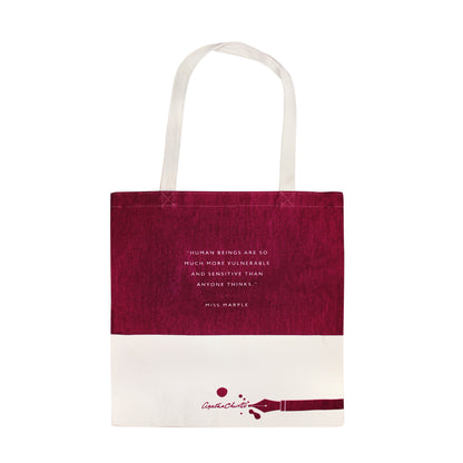 Agatha Christie 'The Body in the Library' tote bag