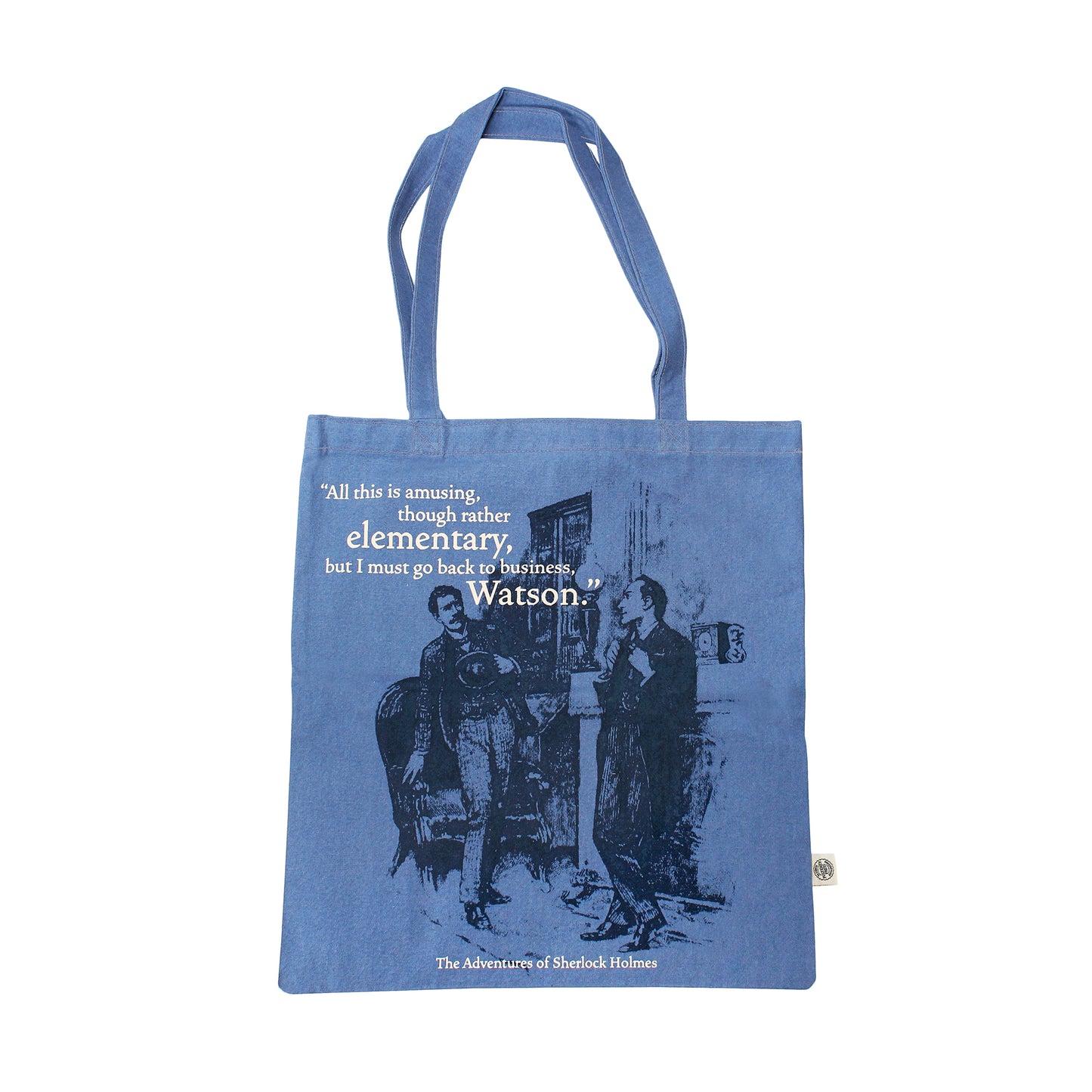 Sherlock Holmes tote bag