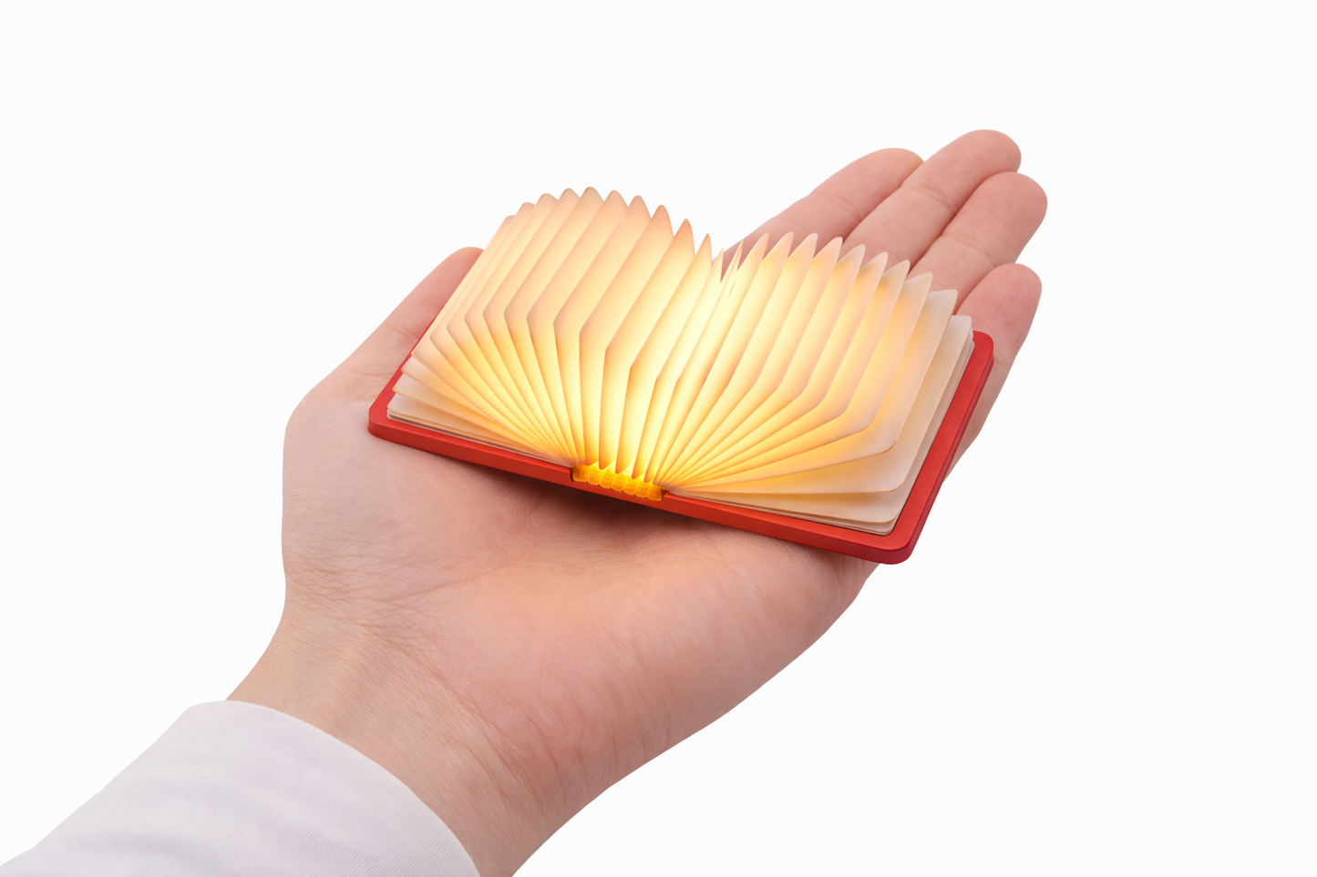 Coral Red Super Mini Smart Book Light