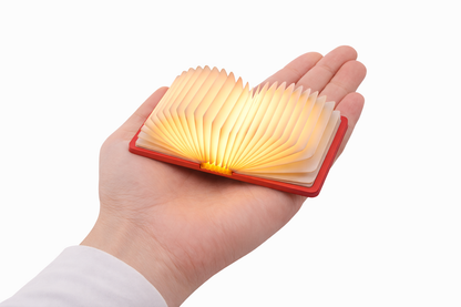 Coral Red Super Mini Smart Book Light