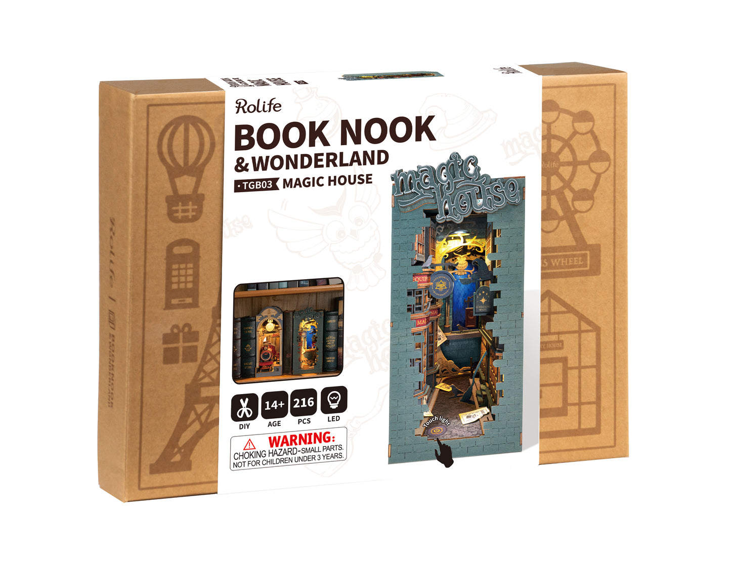 Magic House Book Nook Kit