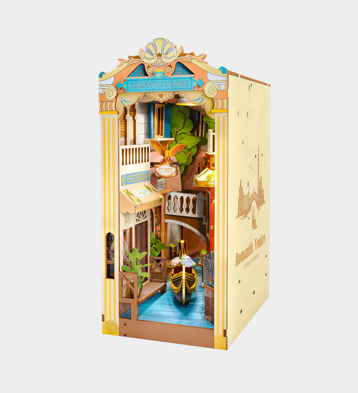 Romantic Venice Book Nook Kit