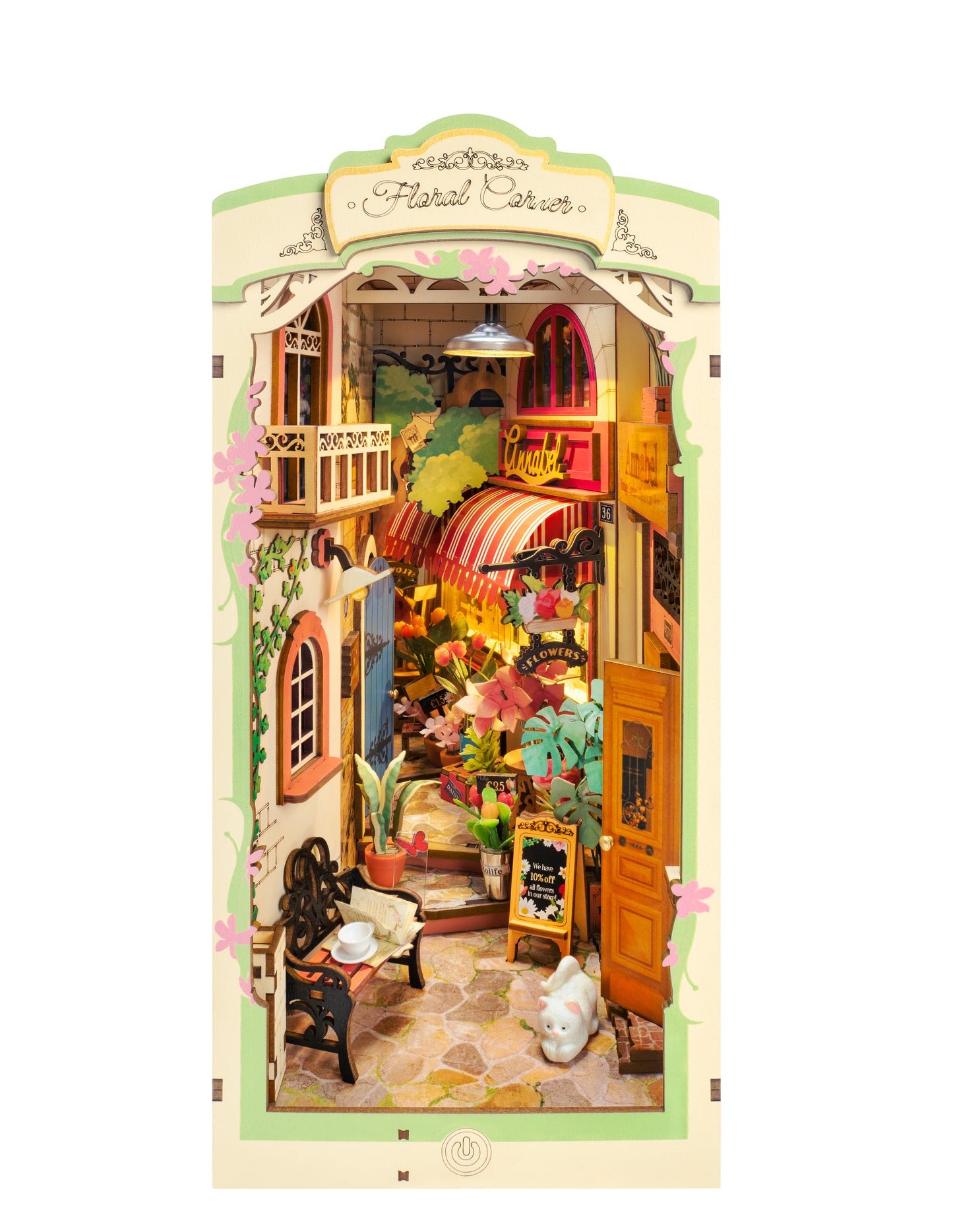 Floral Corner Book Nook Kit