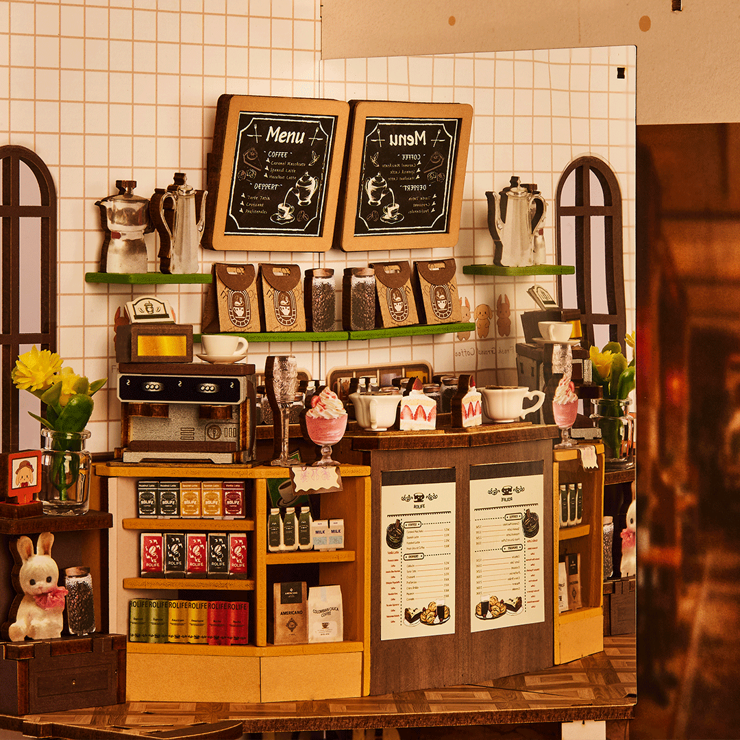 Holiday Cafe Book Nook Kit