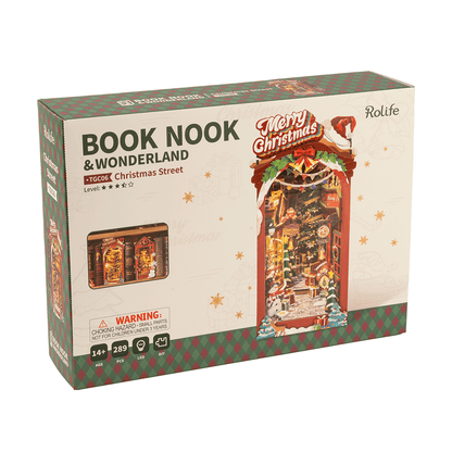 Christmas Street Book Nook Kit