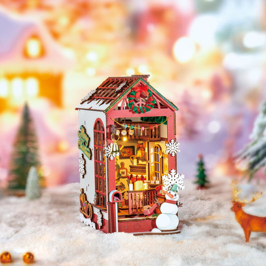 Christmas Indoor Scene Book Nook Kit