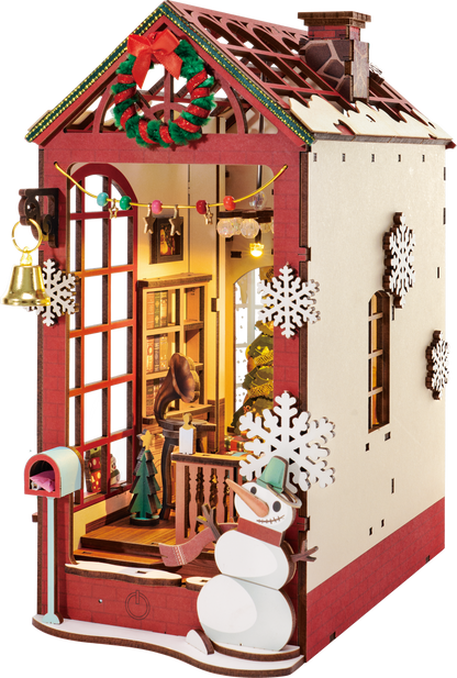 Christmas Indoor Scene Book Nook Kit