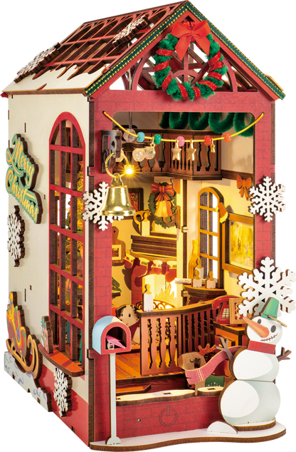 Christmas Indoor Scene Book Nook Kit