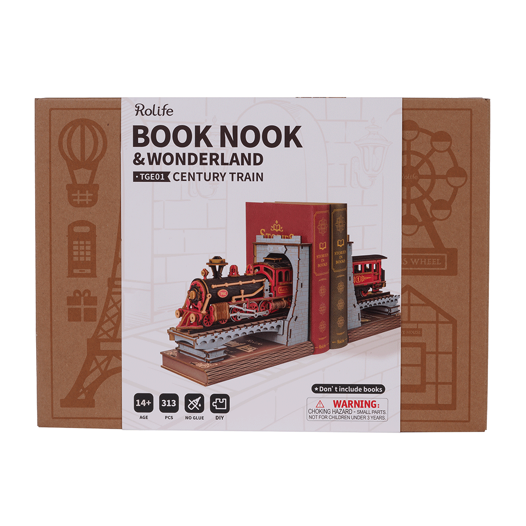 Century Train Book Nook Kit