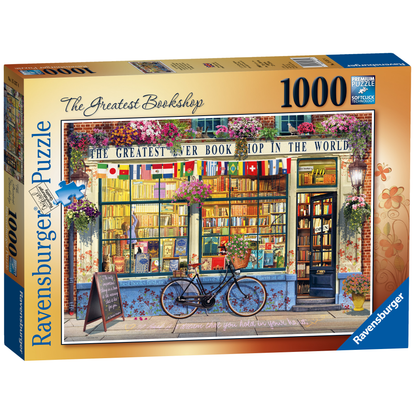 The Greatest Bookshop 1,000pc jigsaw puzzle