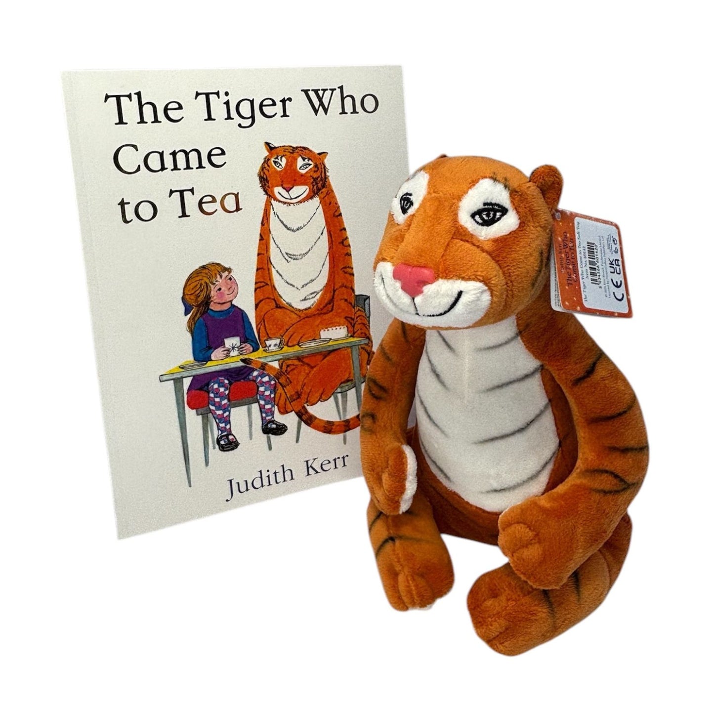 Children's book and soft toy gift set - Tiger who came to tea