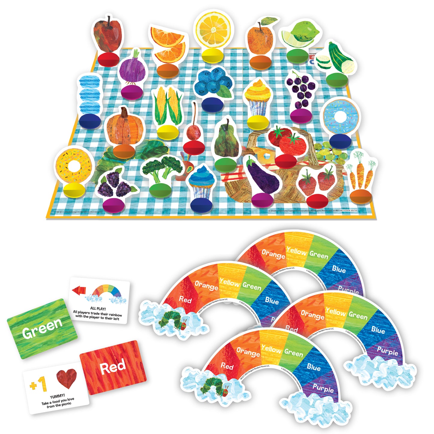 The Very Hungry Caterpillar Rainbow Picnic Game