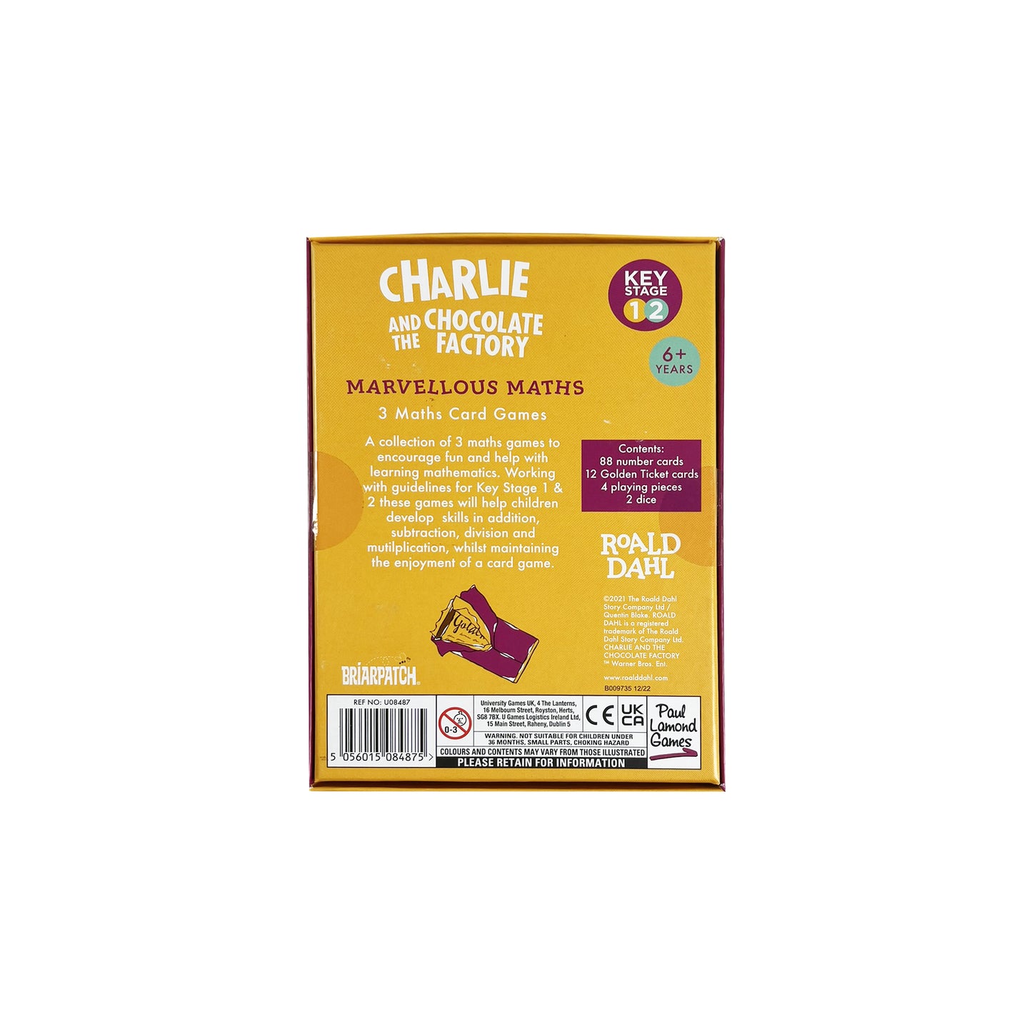 Roald Dahl Charlie's Marvellous Maths Game