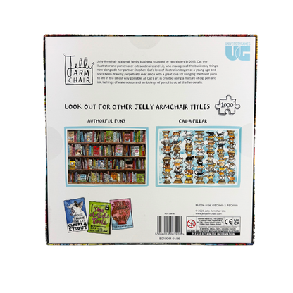 Authorful Puns 1000 Piece Jigsaw Puzzle