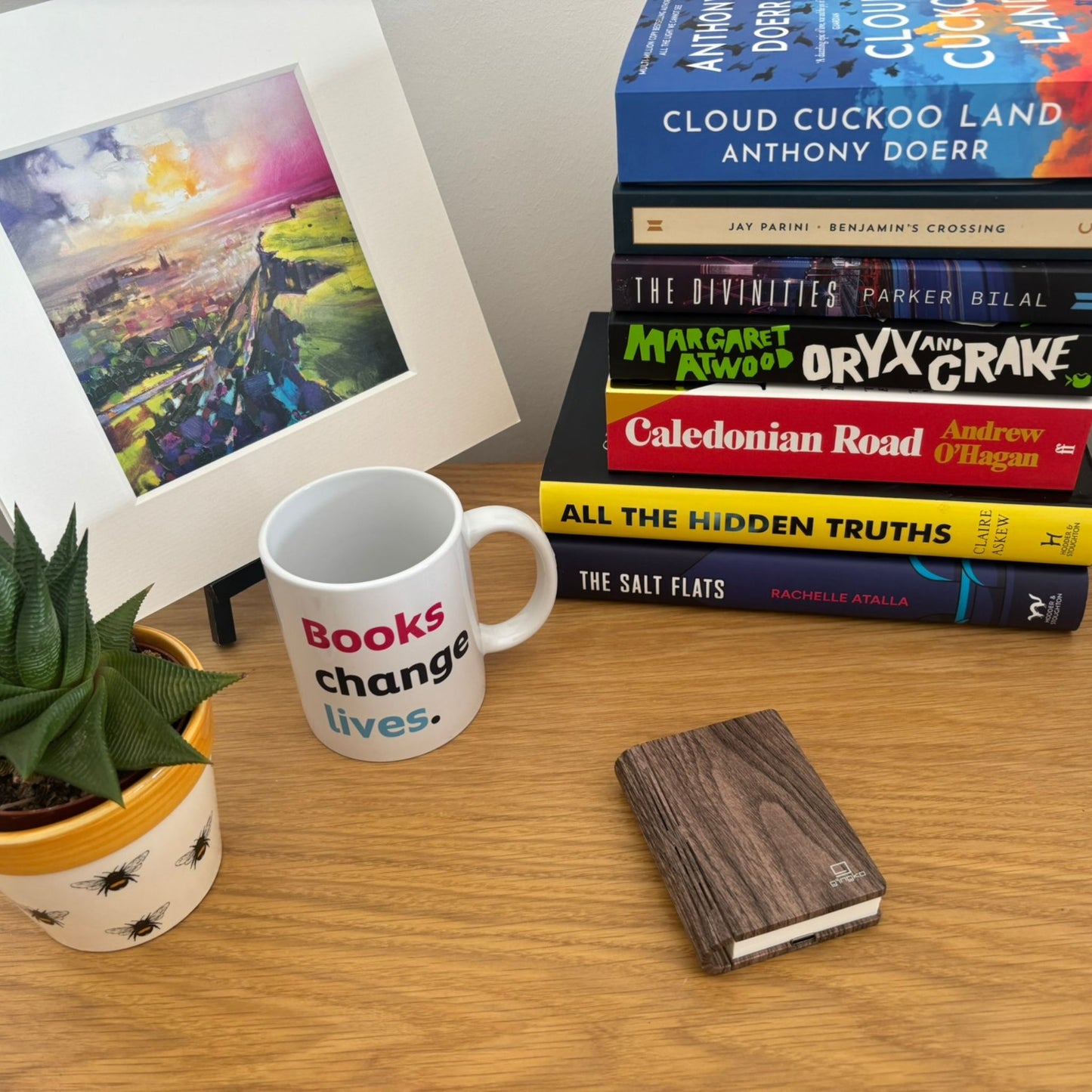 Walnut Super Mini Smart Book Light