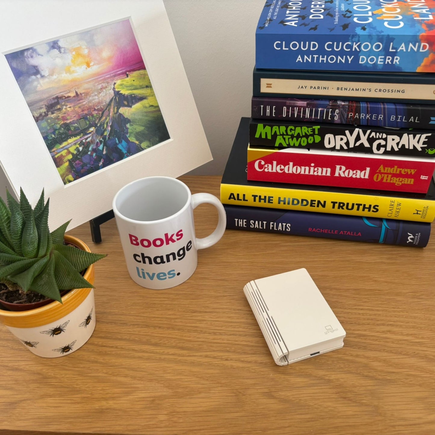 Lunar White Super Mini Smart Book Light