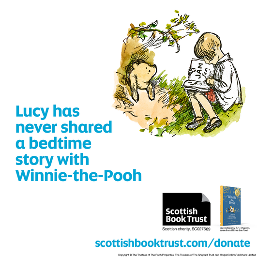 Add a donation to Scottish Book Trust