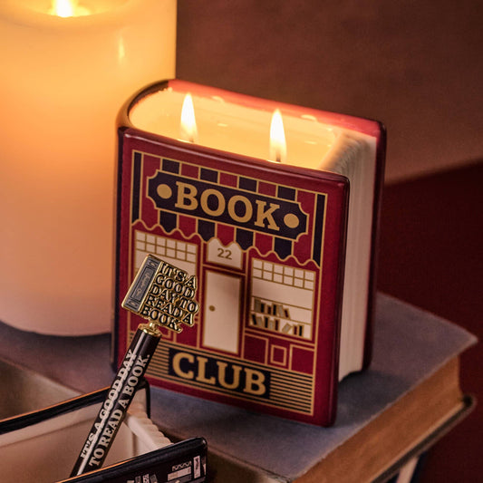 Book Club scented book candle
