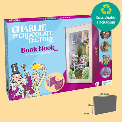 Build Your Own: Charlie and the Chocolate Factory Book Nook Kit