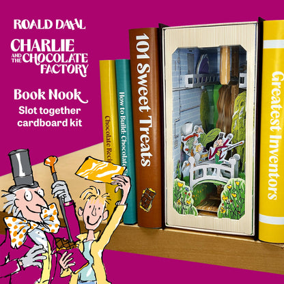 Build Your Own: Charlie and the Chocolate Factory Book Nook Kit
