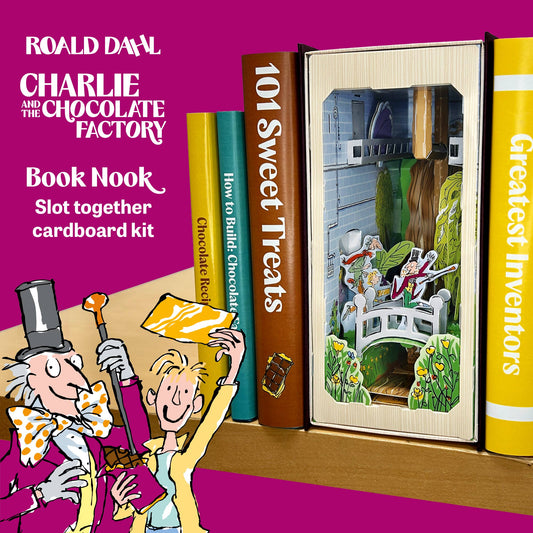 Build Your Own: Charlie and the Chocolate Factory Book Nook Kit