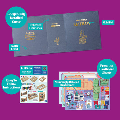 Build Your Own: Roald Dahl 'Matilda' Book Nook Kit