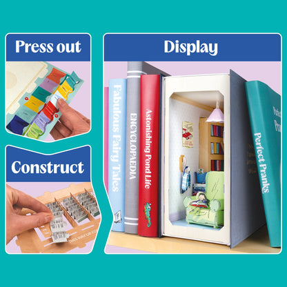 Build Your Own: Roald Dahl 'Matilda' Book Nook Kit