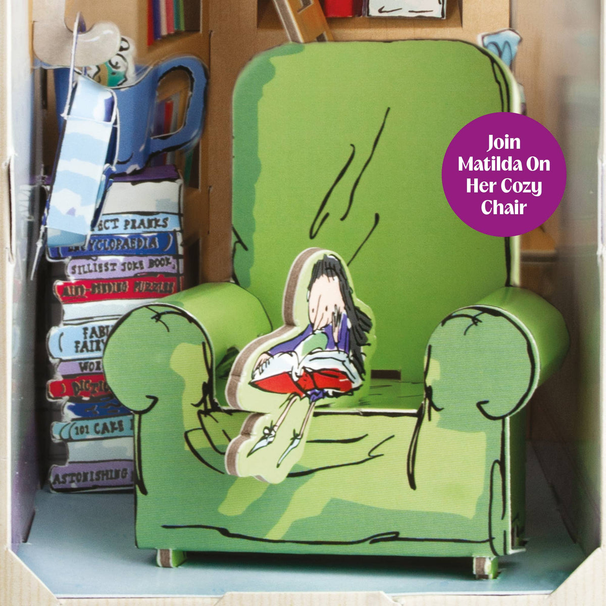 Build Your Own: Roald Dahl 'Matilda' Book Nook Kit