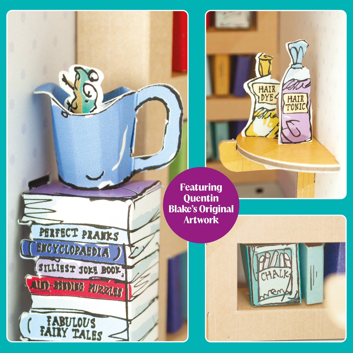 Build Your Own: Roald Dahl 'Matilda' Book Nook Kit