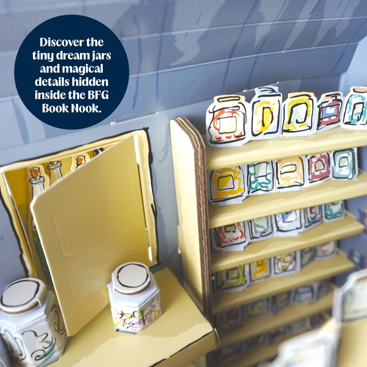 Build Your Own: Roald Dahl The BFG Book Nook Kit