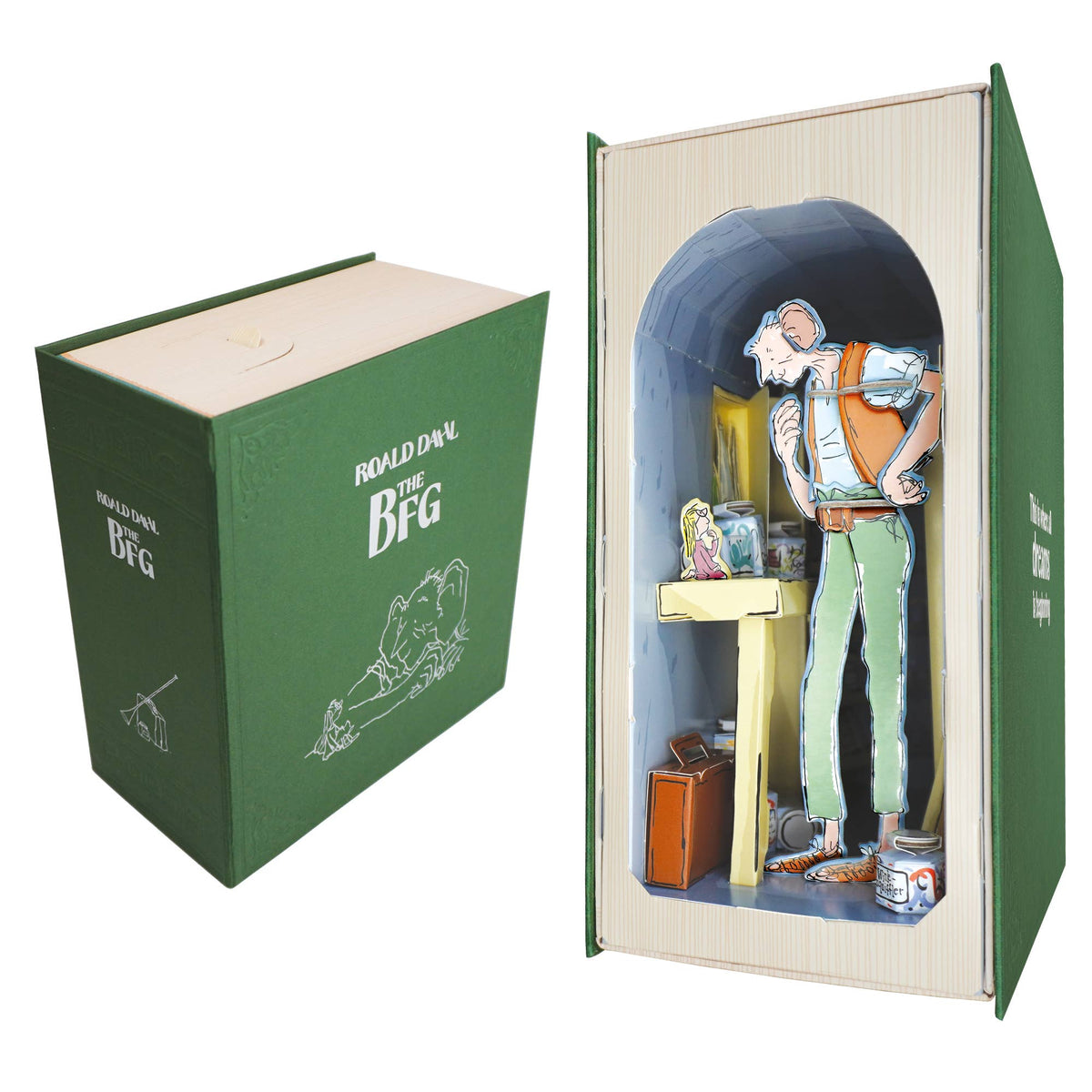 Build Your Own: Roald Dahl The BFG Book Nook Kit