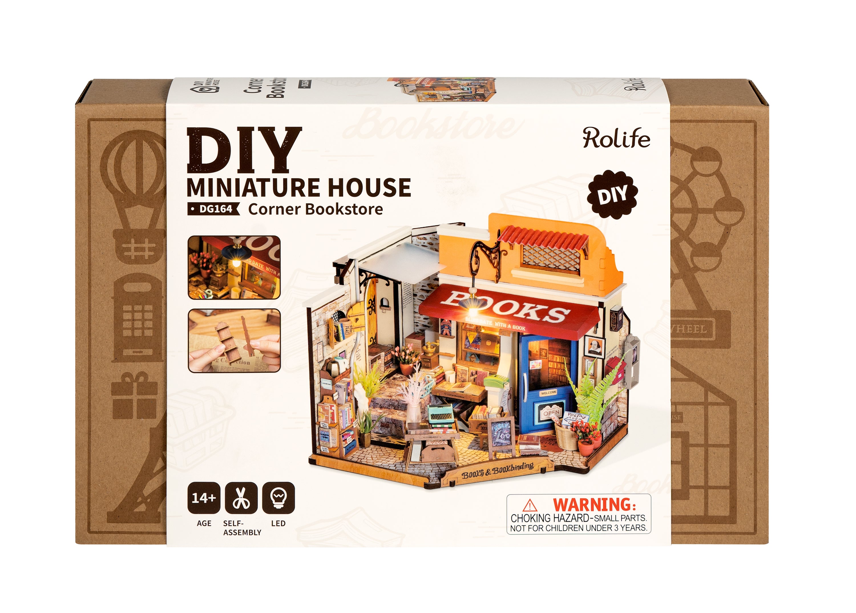 Deals Miniature Kit Book Corner: Time Travel/JIJ