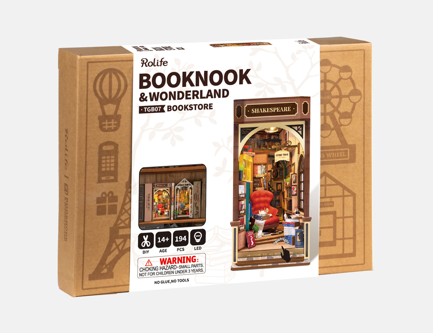 Bookstore Book Nook Kit