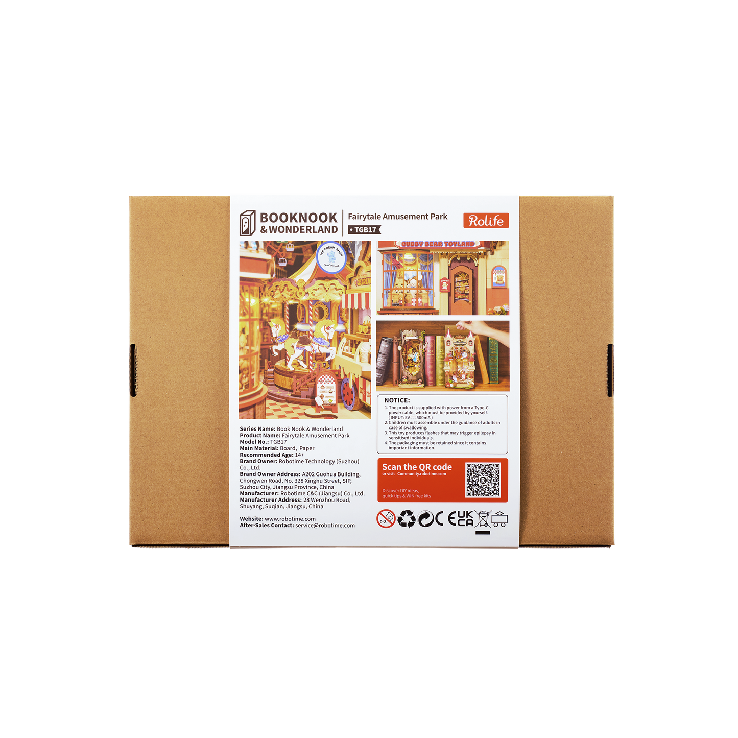 Fairytale Amusement Park Book Nook Kit